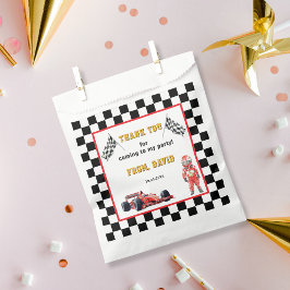 Grand Prix Race Car Party Thank You Treat Bedankzakje