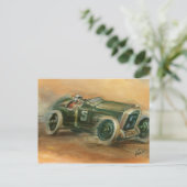 Grand Prix Racecar van Frankrijk: Ethan Harper Briefkaart (Staand voorkant)