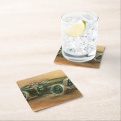 Grand Prix Racecar van Frankrijk: Ethan Harper Kartonnen Onderzetters (Insitu)