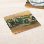 Grand Prix Racecar van Frankrijk: Ethan Harper Kartonnen Onderzetters (Schuin)