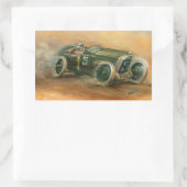 Grand Prix Racecar van Frankrijk: Ethan Harper Rechthoekige Sticker (Tas)