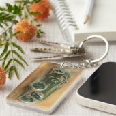 Grand Prix Racecar van Frankrijk: Ethan Harper Sleutelhanger (Voorkant Rechts)