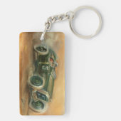 Grand Prix Racecar van Frankrijk: Ethan Harper Sleutelhanger (achterkant)