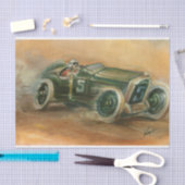 Grand Prix Racecar van Frankrijk: Ethan Harper Tissuepapier (Craft)