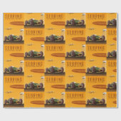 Grand Prix Racer Wrapping Paper Cadeaupapier (Vlak)