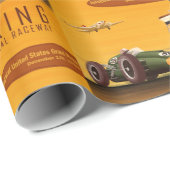 Grand Prix Racer Wrapping Paper Cadeaupapier (Rol Hoek)