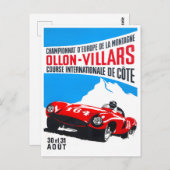 Grand Prix-raceraces Briefkaart (Voorkant / Achterkant)