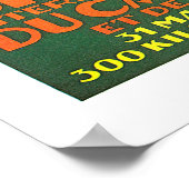 Grand Prix-races van 1929, Franse advertentie Poster (Hoek)