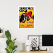 Grand Prix Suisse Poster (Thuiskantoor)