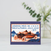 Grand Prix van 1913 Briefkaart (Staand voorkant)
