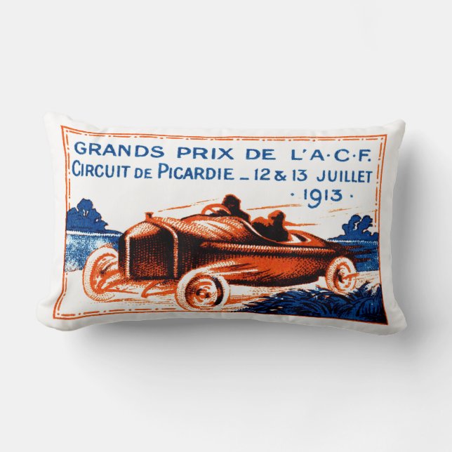 Grand Prix van 1913 Kussen (Voorkant)