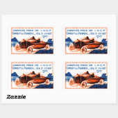 Grand Prix van 1913 Rechthoekige Sticker (Vel)