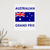 Grand Prix van Australië Poster (Keuken)