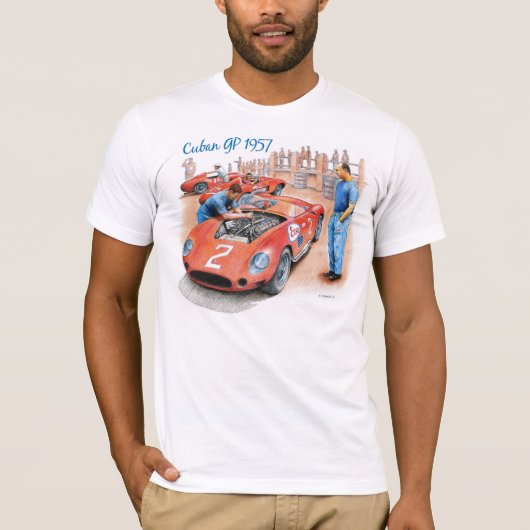 Grand Prix van Cuba 1957 T-shirt (Voorkant)