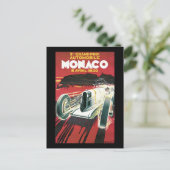 Grand Prix van Monaco 1930 Briefkaart (Staand voorkant)