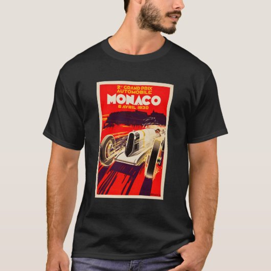 Grand Prix van Monaco 1930 T-shirt (Voorkant)