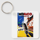 Grand Prix van Monaco 1931 -  Poster Sleutelhanger (Voorkant)