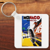 Grand Prix van Monaco 1931 - Poster Sleutelhanger (Voorkant)