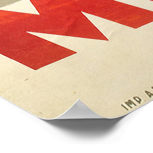 Grand Prix van Monaco 1957 Poster (Hoek)