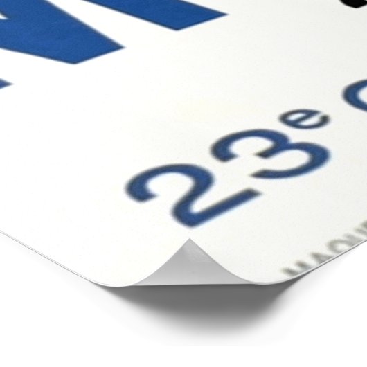 Grand Prix van Monaco uit 1965 Poster (Hoek)