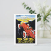 Grand Prix van racewagens van Sicilië 1920 Briefkaart (Staand voorkant)