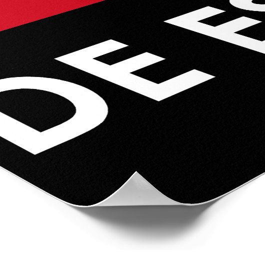 Grand Prix van Spanje Poster (Hoek)