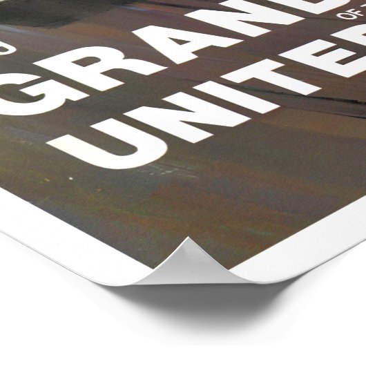 Grand Prix van Watkins Glen 1969 Poster (Hoek)