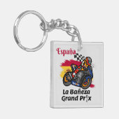 Grand Prix-wegrace van La Bañeza Sleutelhanger (Voorkant Links)