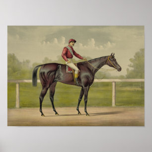 Grand Racer Kingston - paardenraces Poster