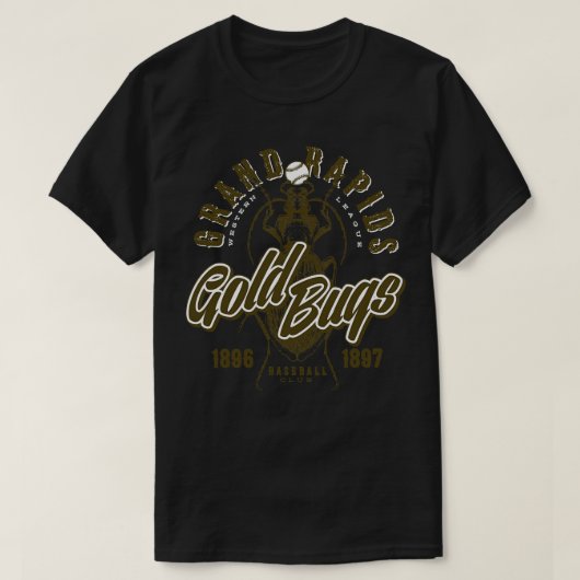 Grand Rapids Gold Bugs T-shirt (Design voorkant)