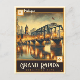 Grand Rapids, Michigan | Briefkaart