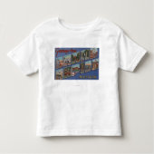 Grand Rapids - Michigan - Grote letterscènes 2 Kinder Shirts (Voorkant)