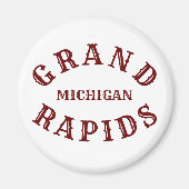 Grand Rapids, Michigan Magnet (Voorkant)