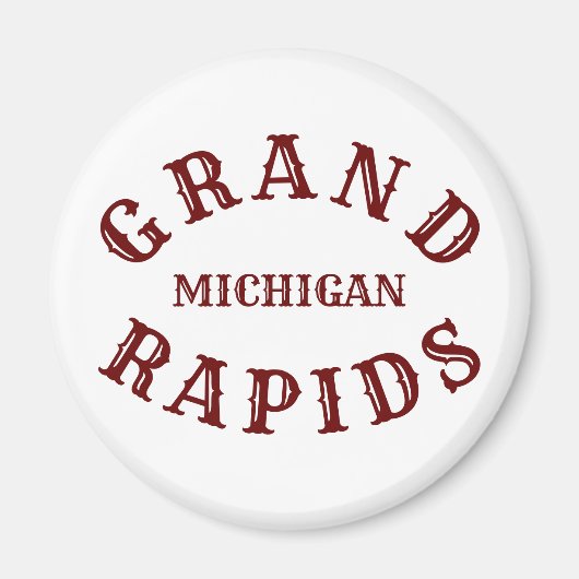 Grand Rapids, Michigan Magnet (Voorkant)