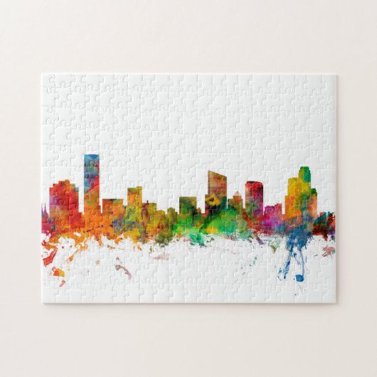 Grand Rapids Michigan Skyline Legpuzzel (Horizontaal)