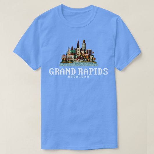 Grand Rapids Michigan T-shirt (Design voorkant)