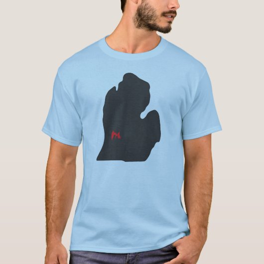 Grand Rapids Michigan T-shirt (Voorkant)