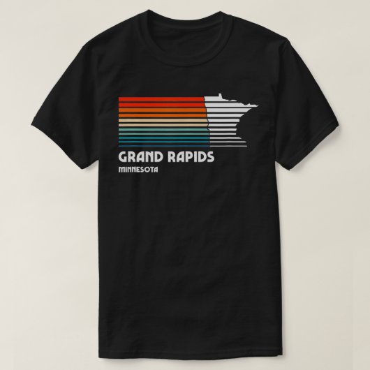 Grand Rapids Minnesota  Style City T-shirt (Design voorkant)