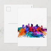 Grand Rapids Skyline Feestdagenkaart (Voorkant / Achterkant)