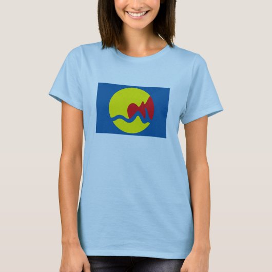 Grand Rapids Vlag T-shirt (Voorkant)