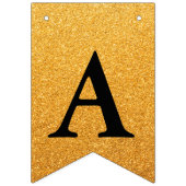 Grand Re-Opening Faux Gold Glitter Vlaggetjes (Derde vlag)