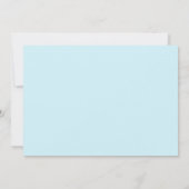 GRAND REOPENING Bar Reunion  BORD BLAUW Kaart (Achterkant)