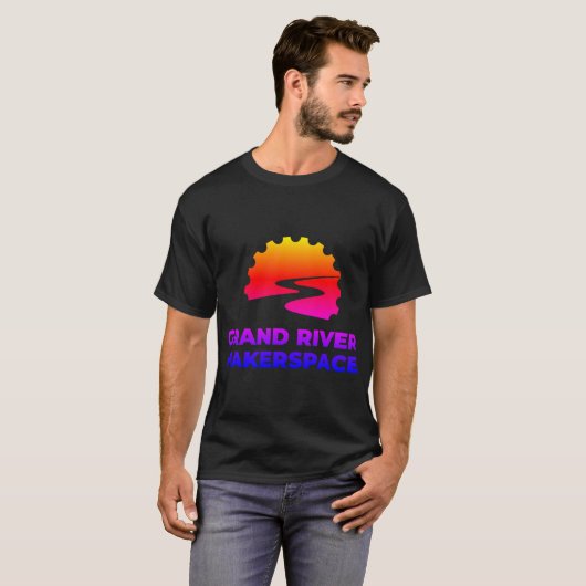 Grand River Makerspace Tee Shirt (Voorkant volledig)