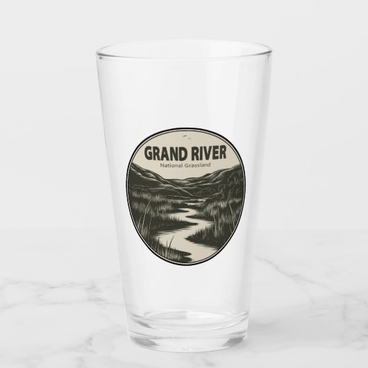 Grand River National Grassland Stream Glas (Voorkant)