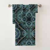 Grand Royal Julian Fractal Mandala Pattern Bad Handdoek (Insitu)