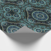 Grand Royal Julian Fractal Mandala Pattern Cadeaupapier (Hoek)