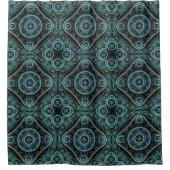 Grand Royal Julian Fractal Mandala Pattern Douchegordijn (Voorkant)