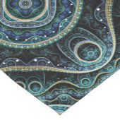 Grand Royal Julian Fractal Mandala Pattern Korte Tafelloper (Hoek)