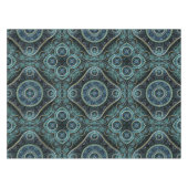 Grand Royal Julian Fractal Mandala Pattern Tafelkleed (Voorkant (Horizontaal))