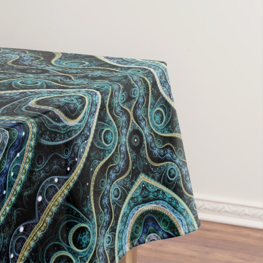 Grand Royal Julian Fractal Mandala Pattern Tafelkleed (Voorbeeld)